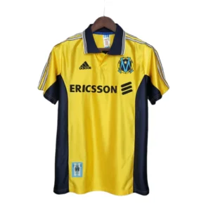 Camisa Marseille Retrô 1998/1999 Amarela - Adidas