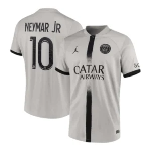 Camisa Retrô Paris Saint-Germain II 22/23 - Masculina Jordan - Bege com detalhes em preto