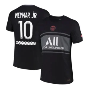 Camisa Retrô Paris Saint-Germain III 21/22 - Masculina Nike - Preta