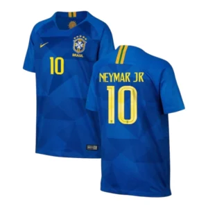 Camisa Retrô Seleção Brasileira II 2018/19 - Masculina Nike - Azul com detalhes em amarelo