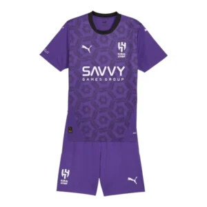 Kit Infantil Al-Hilal III 24/25 - Puma - Roxo