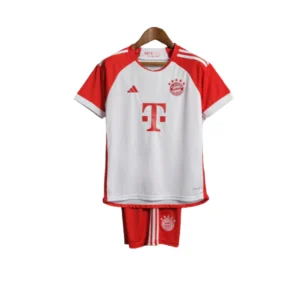 Kit Infantil Bayern de Munique I 23/24 - Adidas - Branco