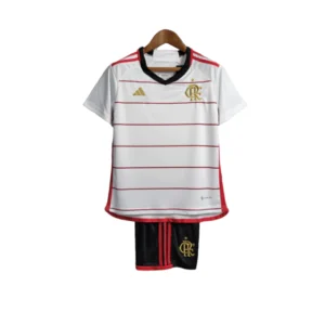 Kit Infantil Flamengo II Adidas 23/24 - Branco