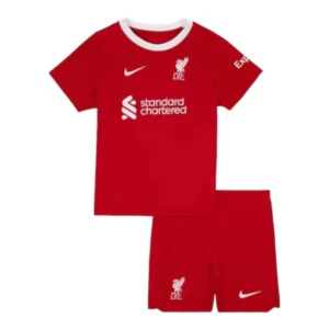 Kit Infantil Liverpool I 23/24 - Nike - Vermelho