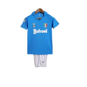 Kit Infantil Retrô Napoli I 1987/1988 - Ennere - Azul
