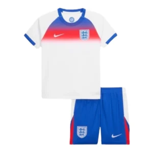Kit Infantil Seleção Inglaterra I 25/26 - Nike - Branco e azul