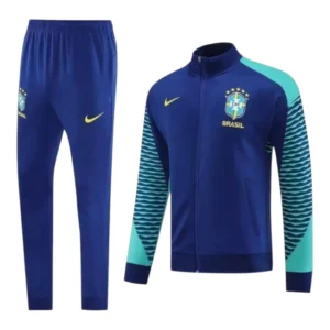 Conjunto Seleção Brasileira 24/25 - Masculino Adidas - Azul e verde