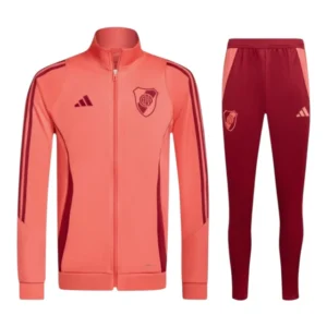 Conjunto River Plate 24/25 - Masculino Adidas - Vermelho e laranja