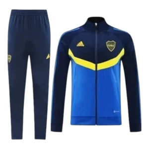 Conjunto Boca Juniors 24/25 - Masculino Adidas - Azul com detalhes em amarelo
