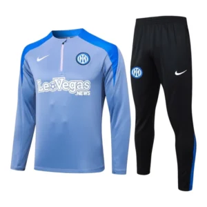 Conjunto Inter de Milão Treino 24/25 - Masculino Nike - Azul e preto