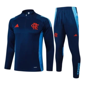 Conjunto Flamengo Treino 25/26 - Masculino Adidas - Azul