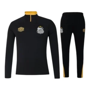Conjunto Santos Treino 25/26 - Masculino Umbro - Preto