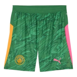 Short Manchester City Goleiro I 25/26 - Masculino Puma - Verde