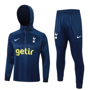 Conjunto Tottenham 23/24 com capuz - Masculino Nike - Azul
