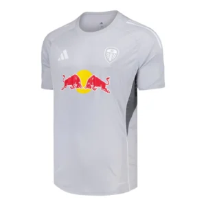 Camisa Leeds Treino 25/26 - Torcedor Adidas Masculina - Cinza