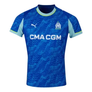 Camisa Olympique Marseille III 25/26 - Torcedor Puma Feminina - Azul