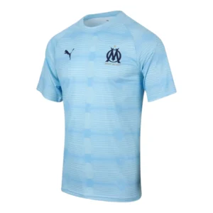 Camisa Olympique Marseille Pre-jogo II 25/26 - Torcedor Puma Masculina - Azul