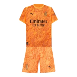 Kit Infantil AC Milan Goleiro II 25/26 - Puma - Laranja