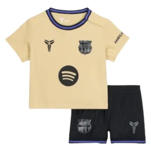Kit Infantil Barcelona II 25/26 - Nike - Amarelo e azul