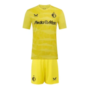 Kit Infantil Feyenoord Goleiro 25/26 - Castore - Amarelo