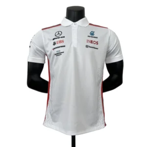 Camisa Petronas Raceline 23/24 Fórmula 1 - Masculina - Branco