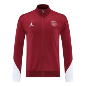 Jaqueta Corta-Vento Paris Saint-Germain Pré-jogo 25/26 - Masculina Nike - Vermelha e branca