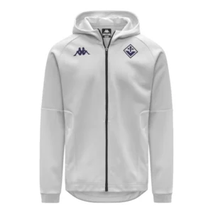 Jaqueta Corta-Vento Fiorentina 25/26 - Kappa - Branca