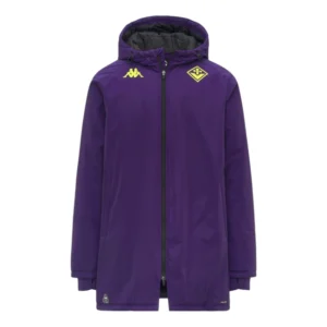 Jaqueta Corta-Vento Fiorentina 25/26 - Kappa - Roxa