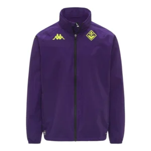 Jaqueta Corta-Vento Fiorentina 25/26 - Kappa - Roxa