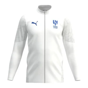 Jaqueta Corta-Vento Al-Hilal Treino 25/26 - Masculina Puma - Branca