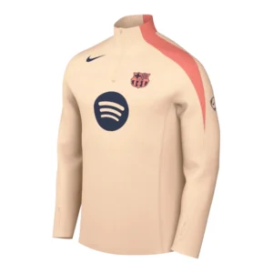 Camisa Barcelona Treino 25/26 manga longa - Torcedor Nike Masculina - Rosa