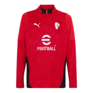 Camisa AC Milan Treino 25/26 manga longa - Torcedor Puma Masculina - Vermelha