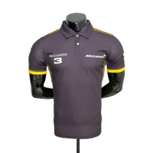 Camisa MC Laren 23/24 Fórmula 1 - Masculina - Preto