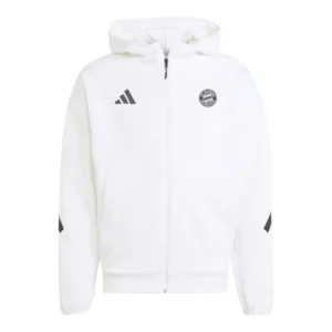 Jaqueta Corta-Vento Bayern de Munique 24/25 - Masculina Adidas - Branca