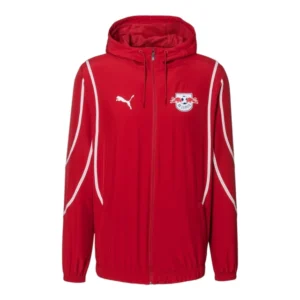 Jaqueta Corta-Vento Red Bull Leipzig I 24/25 - Masculina Puma - Vermelha