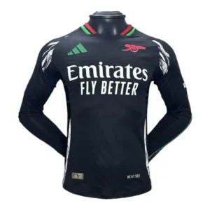 Camisa Arsenal II 24/25 manga longa - Jogador Adidas Masculina - Preta