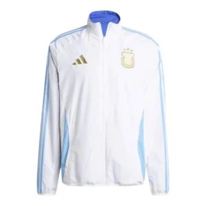 Jaqueta Corta-Vento Seleção Argentina I 24/25 - Masculina Adidas - Branca e azul