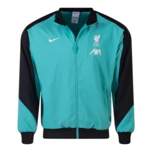 Jaqueta Corta-Vento Liverpool II 24/25 - Masculina Nike - Verde com detalhes em cinza