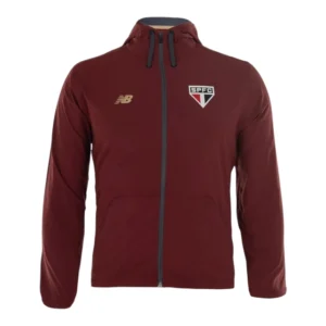 Jaqueta Corta-Vento São Paulo 25/26 - Masculina New Balance - Vermelha