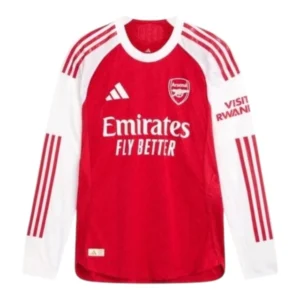 Camisa Arsenal I 25/26 manga longa - Torcedor Adidas Masculina - Vermelha e branca