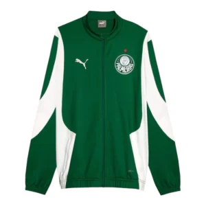 Jaqueta Corta-Vento Palmeiras 24/25 - Masculina Puma - Verde e branca