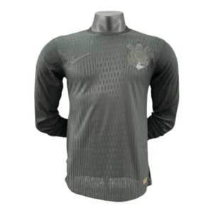 Camisa Corinthians II manga longa 24/25 - Jogador Nike Masculina - Preta