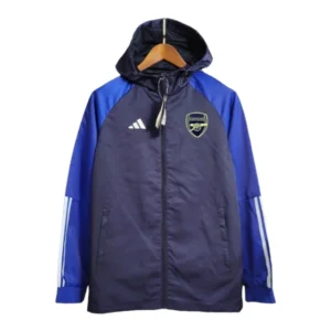 Jaqueta Corta-Vento Barcelona 23/24 - Masculina Adidas - Azul