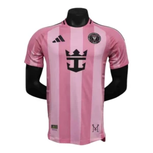Camisa Inter Miami I 25/26 - Jogador Adidas Masculina - Rosa com detalhes em preto