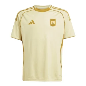Camisa Los Angeles FC Pré-jogo 25/26 - Torcedor Adidas Masculina - Amarela