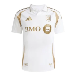 Camisa Los Angeles FC II 25/26 - Torcedor Adidas Masculina - Branca com detalhes em dourado