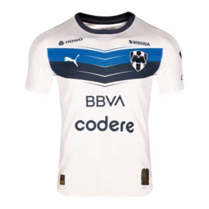 Camisa Monterrey II 25/26 - Torcedor Puma Masculina - Branca e azul