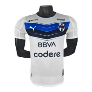Camisa Monterrey II 25/26 - Jogador Puma Masculina - Branca e azul