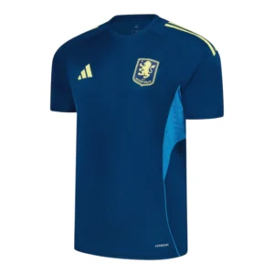 Camisa Aston Villa Treino 25/26 - Torcedor Adidas Masculina - Azul
