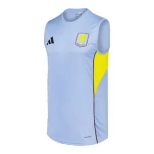 Camisa Regata Aston Villa Treino 25/26 - Torcedor Adidas Masculina - Azul